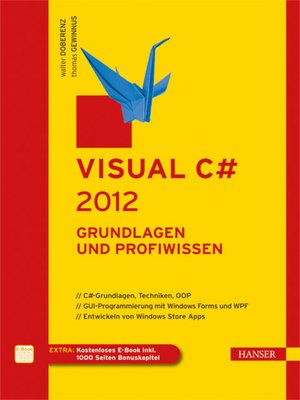 cover image of Visual C# 2012--Grundlagen und Profiwissen